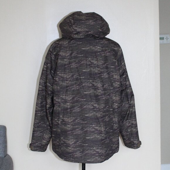 NWT L.L. Bean Wildcat Jacket Waterproof Insulated Herringbone Coat Hood Womens L - Picture 3 of 14